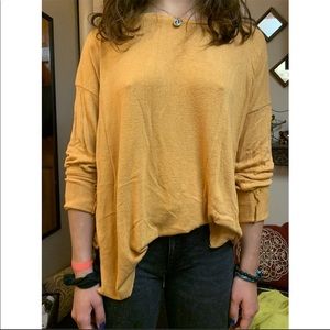 Mustard yellow sweater